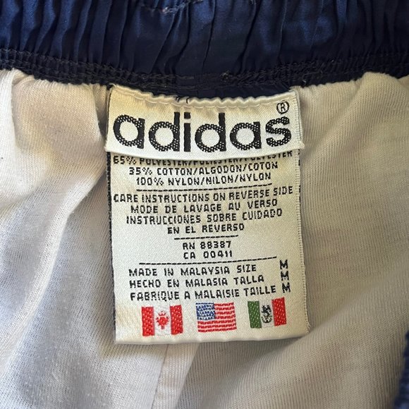 Vintage Adidas TRACKSUIT RN88387 CA00411 Blue White Flag Tag 90’s Womens Medium - Picture 8 of 12